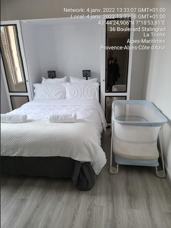 1 Chambre Paisible A La Trinite Proche De Nice Et Monaco エクステリア 写真